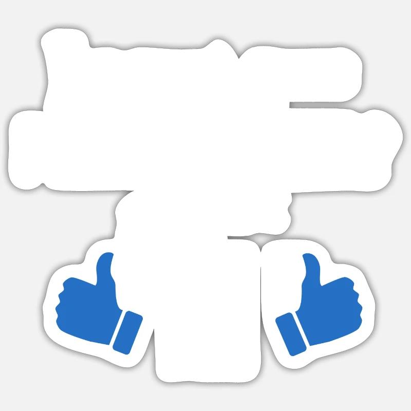 Die Perfektion Sticker Größe S (10 x 10 cm)