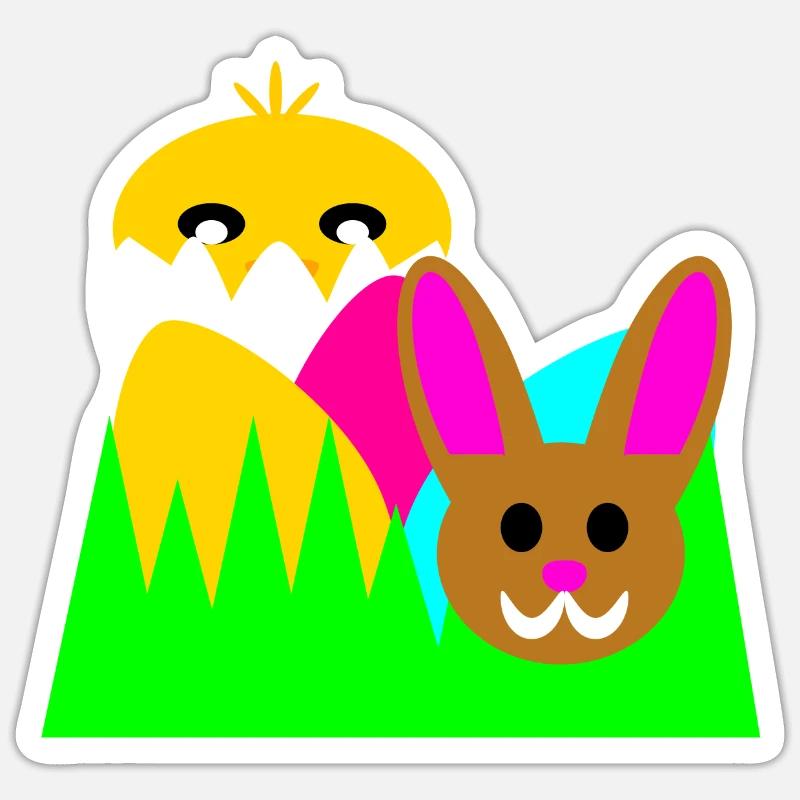 Picture for Easter Sticker size S (10 x 10 cm)