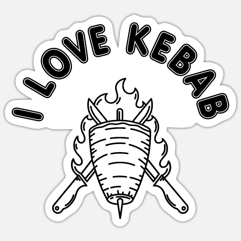 Sticker Größe S (10 x 10 cm) - 