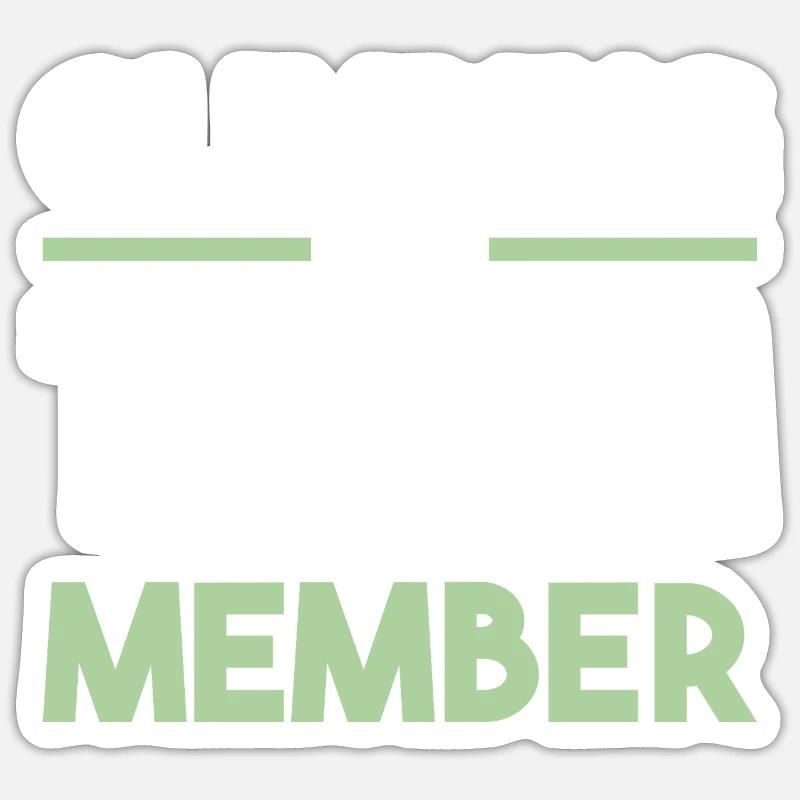Climbing Team - Sticker Größe S (10 x 10 cm) - Mattweiß