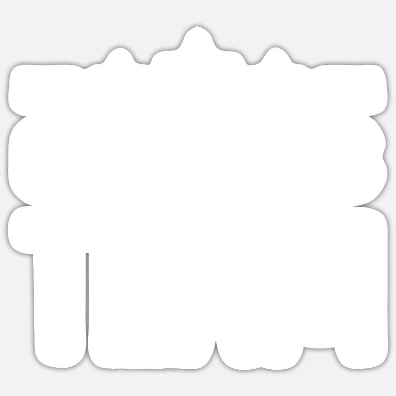 Christmas Team - Sticker size S (10 x 10 cm) - white matte