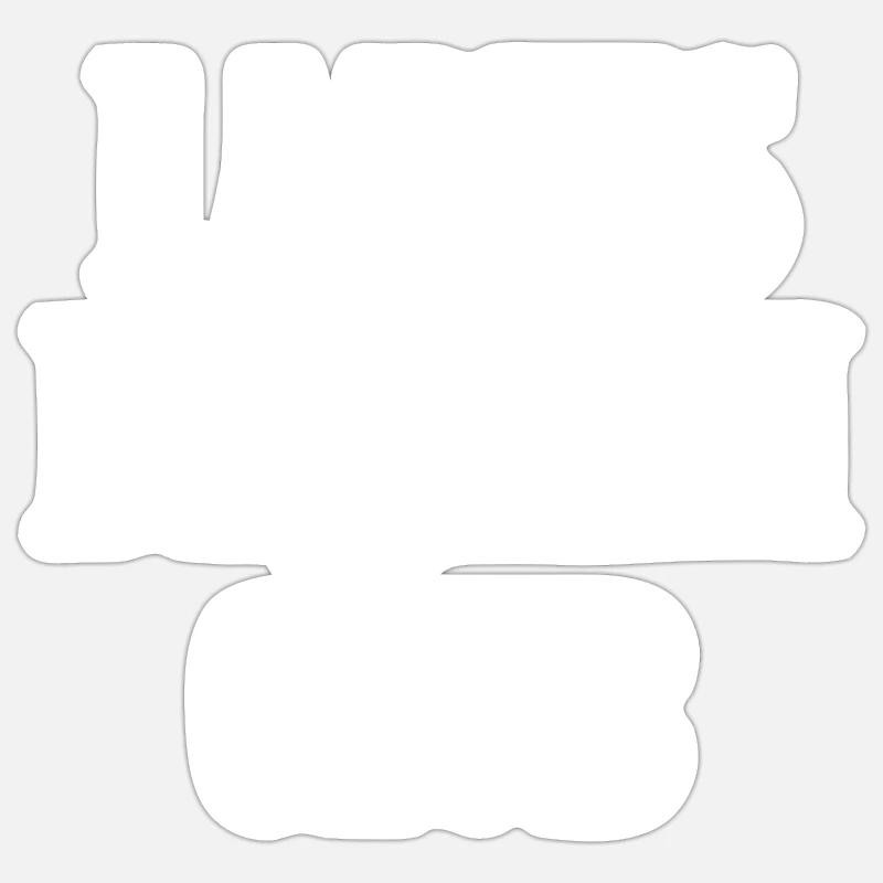 Sticker size S (10 x 10 cm) - 