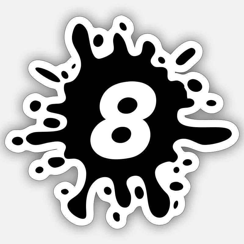 Sticker Größe S (10 x 10 cm) - 