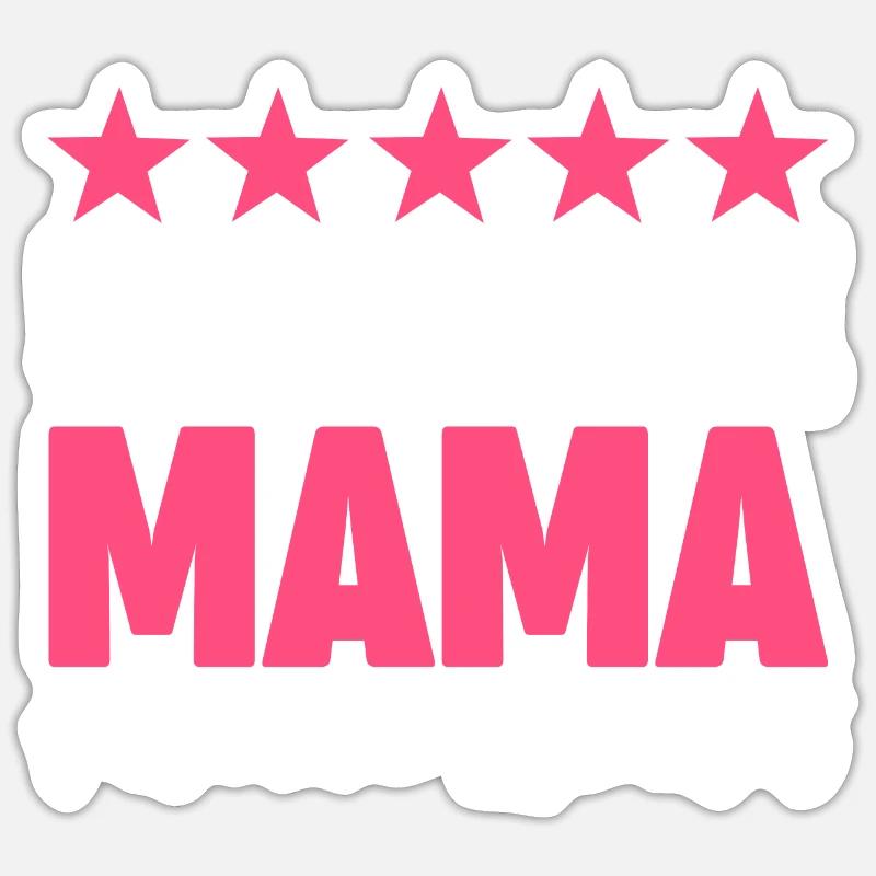 Muttertag Mutter Mama Sticker Größe S (10 x 10 cm)