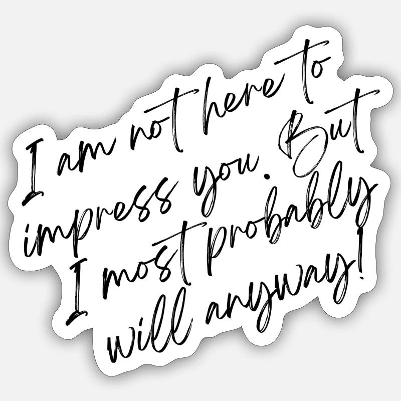 Sticker size S (10 x 10 cm) - 