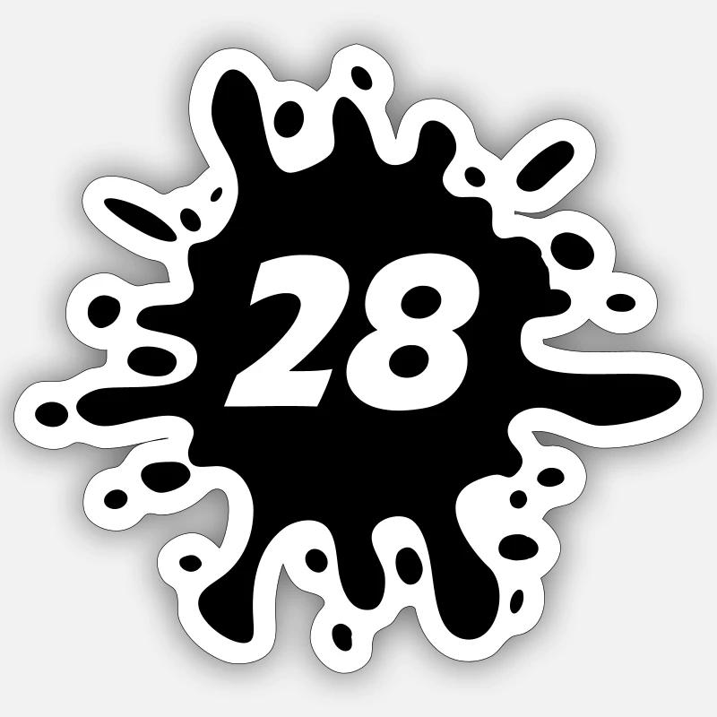 Sticker Größe S (10 x 10 cm) - 