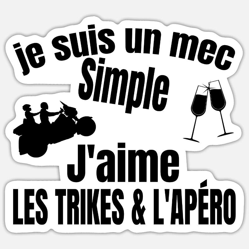 Sticker taille S (10 x 10 cm) - 