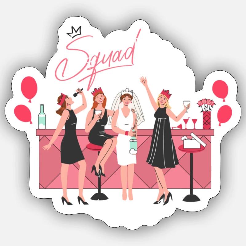 Sticker Größe S (10 x 10 cm) - 