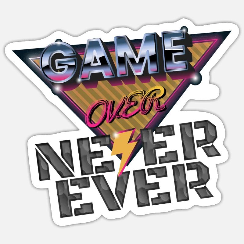 Never Ever Sticker Größe S (10 x 10 cm)