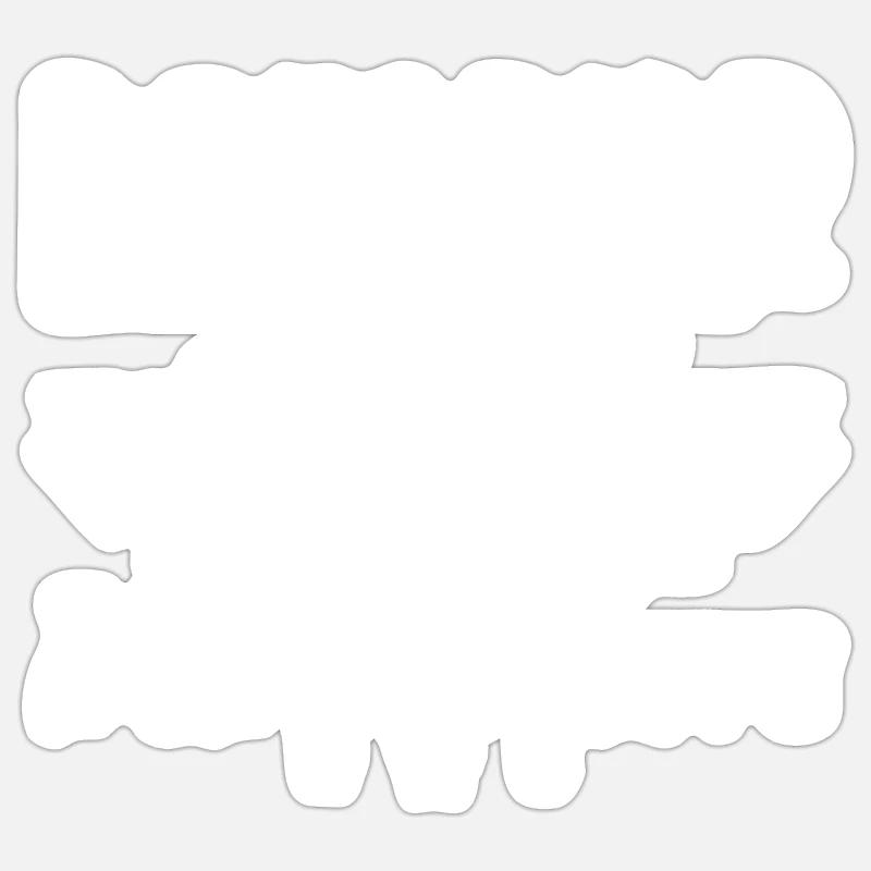 Pompier À La Retraite - Sticker taille S (10 x 10 cm) - blanc mat