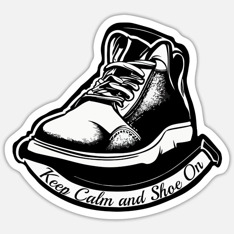 CHAUSSURES COOL Sticker taille S (10 x 10 cm)