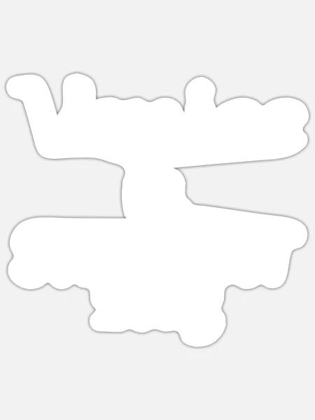 Venice in summer 2023 - Sticker Größe S (10 x 10 cm) - Mattweiß