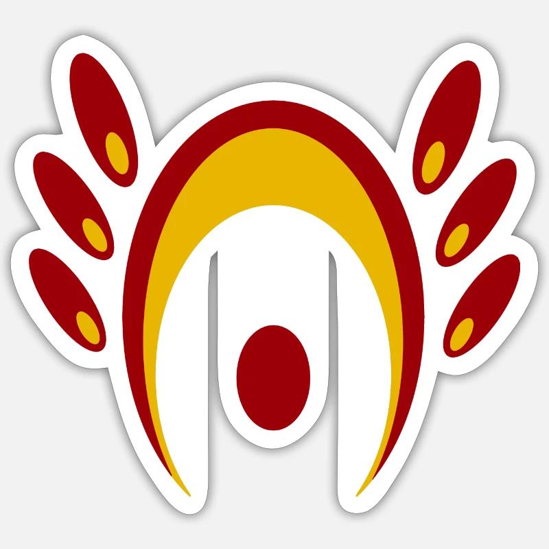 Muster N°7 Sticker Größe S (10 x 10 cm)