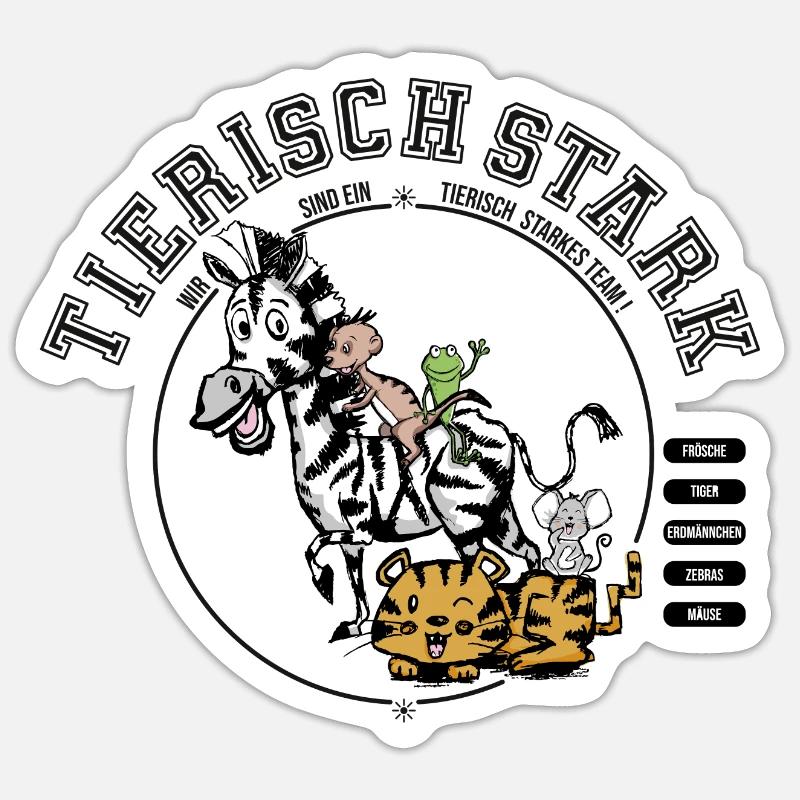 Sticker Größe S (10 x 10 cm) - 