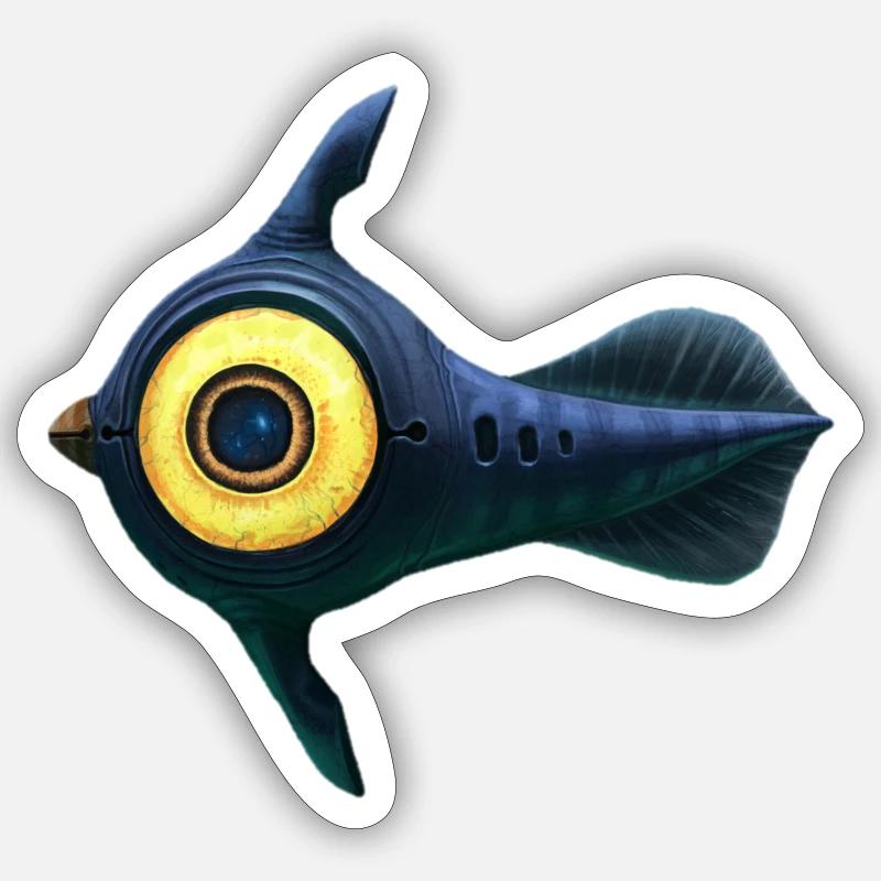 Peeper - Sticker size S (10 x 10 cm) - white matte