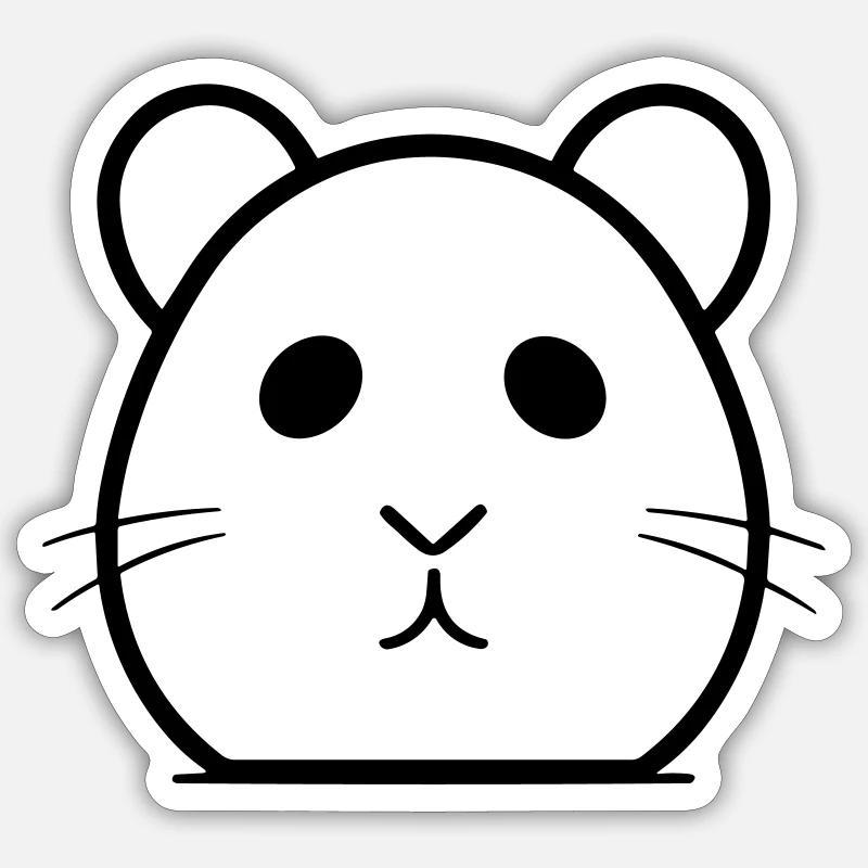 Sticker taille S (10 x 10 cm) - 