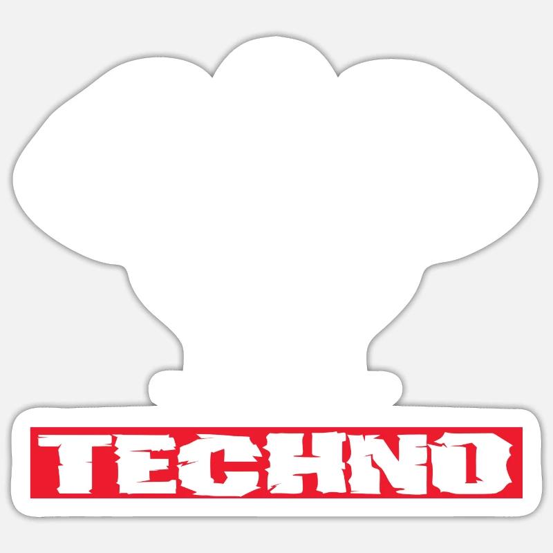 Festival - Sticker Größe S (10 x 10 cm) - Mattweiß