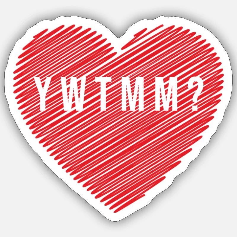 World's Most Creative Marriage Proposal Sticker size S (10 x 10 cm)