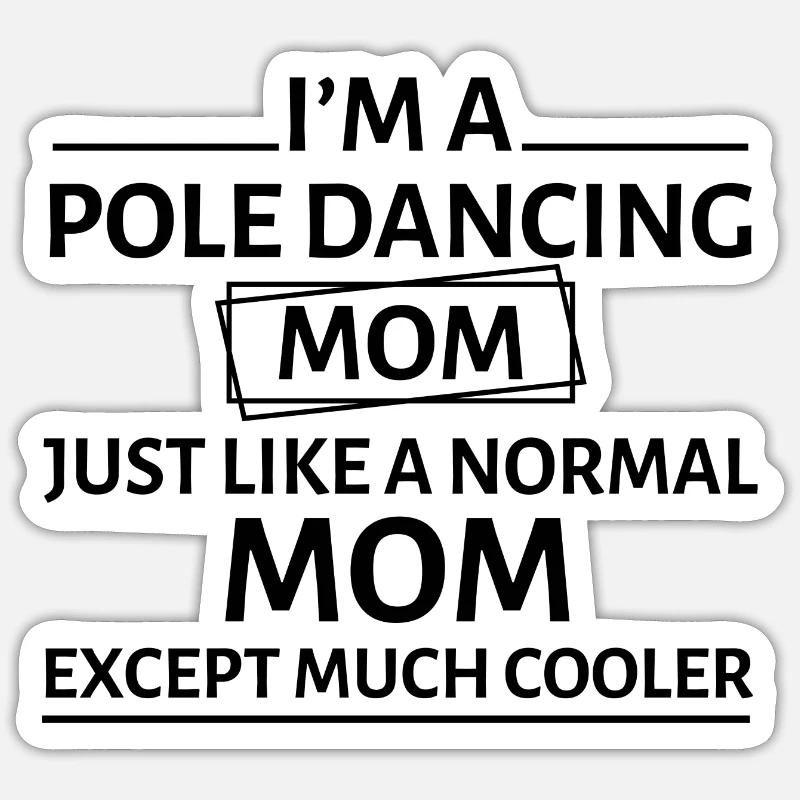 Dancing Dance Music - Sticker Größe S (10 x 10 cm) - Mattweiß