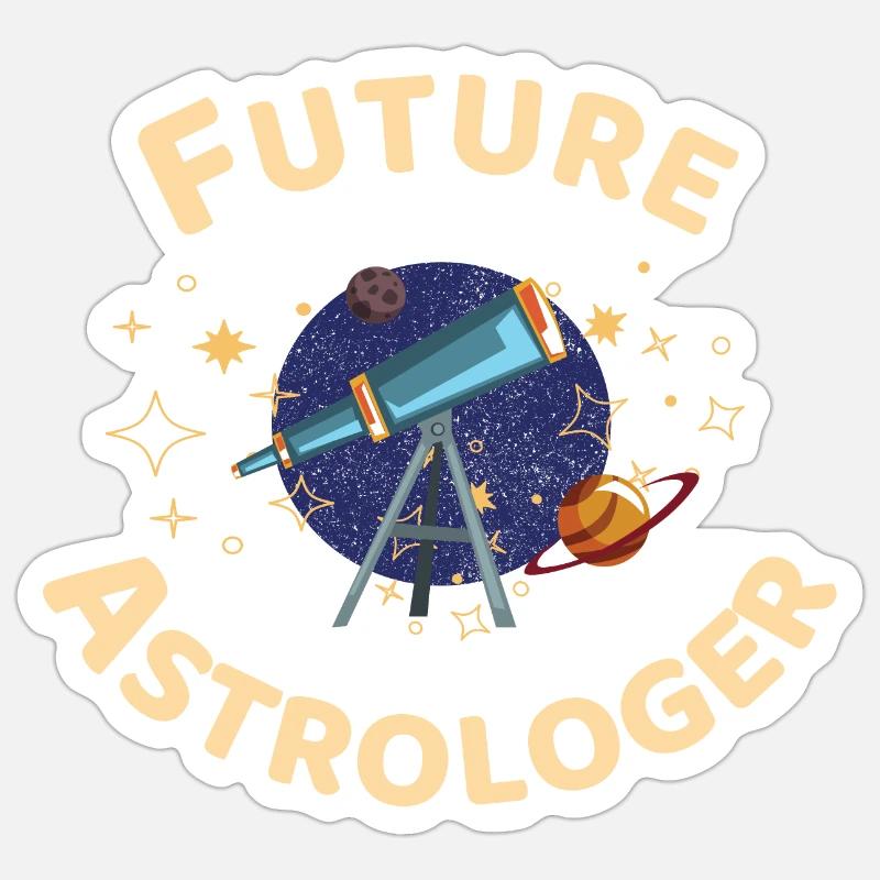 Future Astrologer Sticker size S (10 x 10 cm)