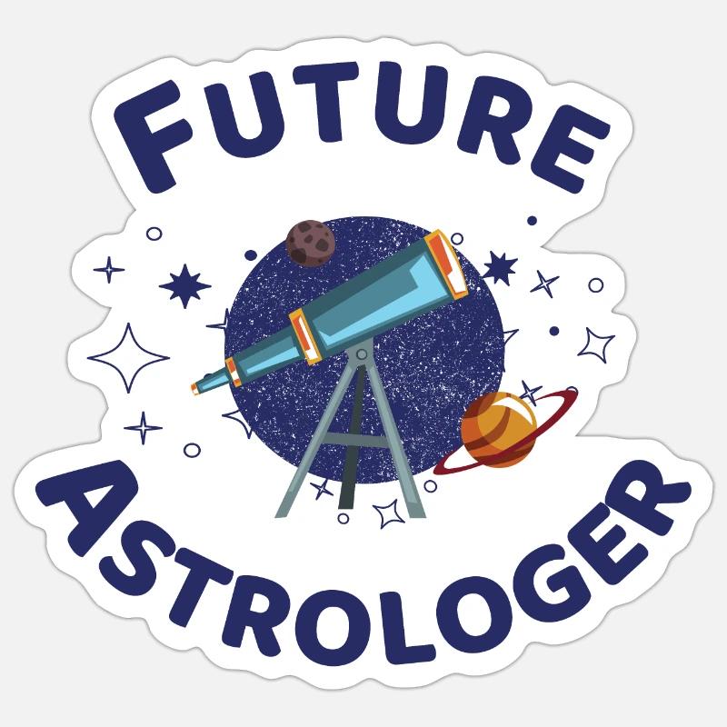 Future Astrologer Sticker size S (10 x 10 cm)