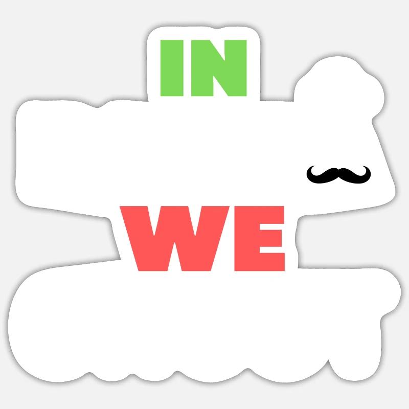 Sticker Größe S (10 x 10 cm) - 