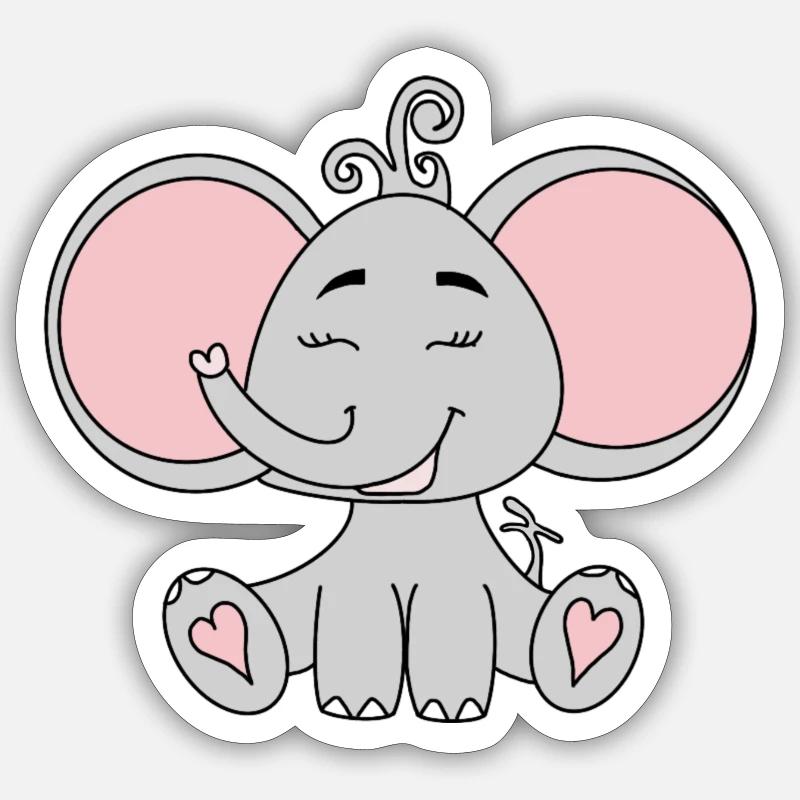 Sticker Größe S (10 x 10 cm) - 