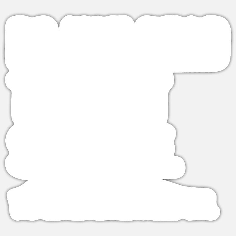 Lesen Sie nicht den nächsten Satz Sticker Größe S (10 x 10 cm)