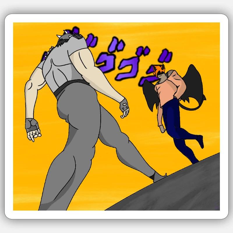 Sticker Größe S (10 x 10 cm) - 