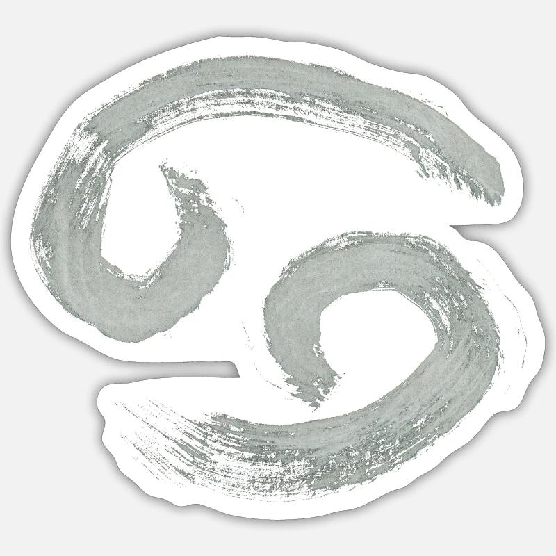 Sternzeichen Krebs Sticker Größe S (10 x 10 cm)