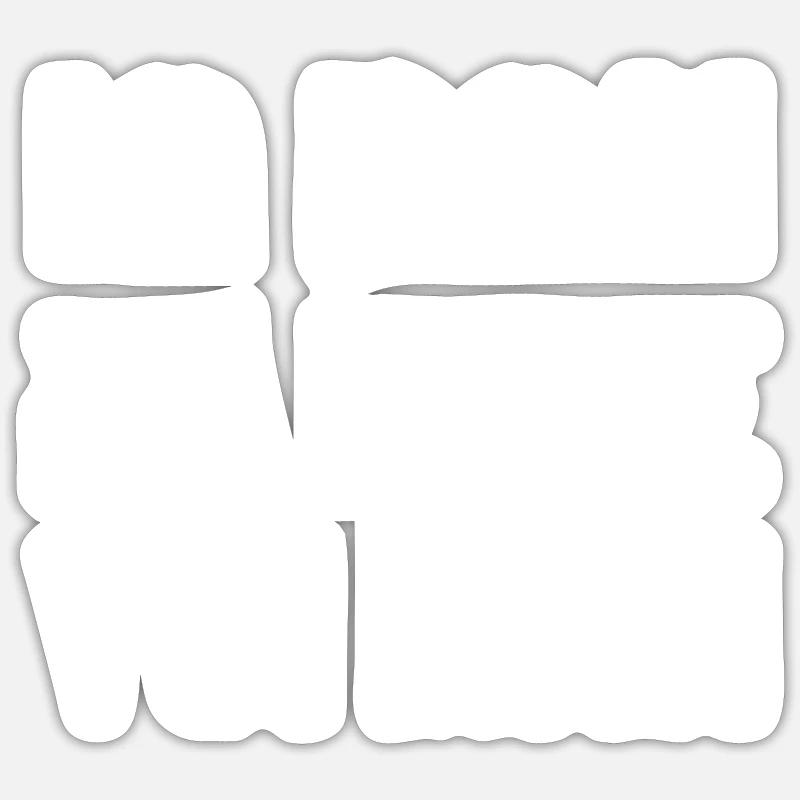 Sticker formato S (10 x 10 cm) - 