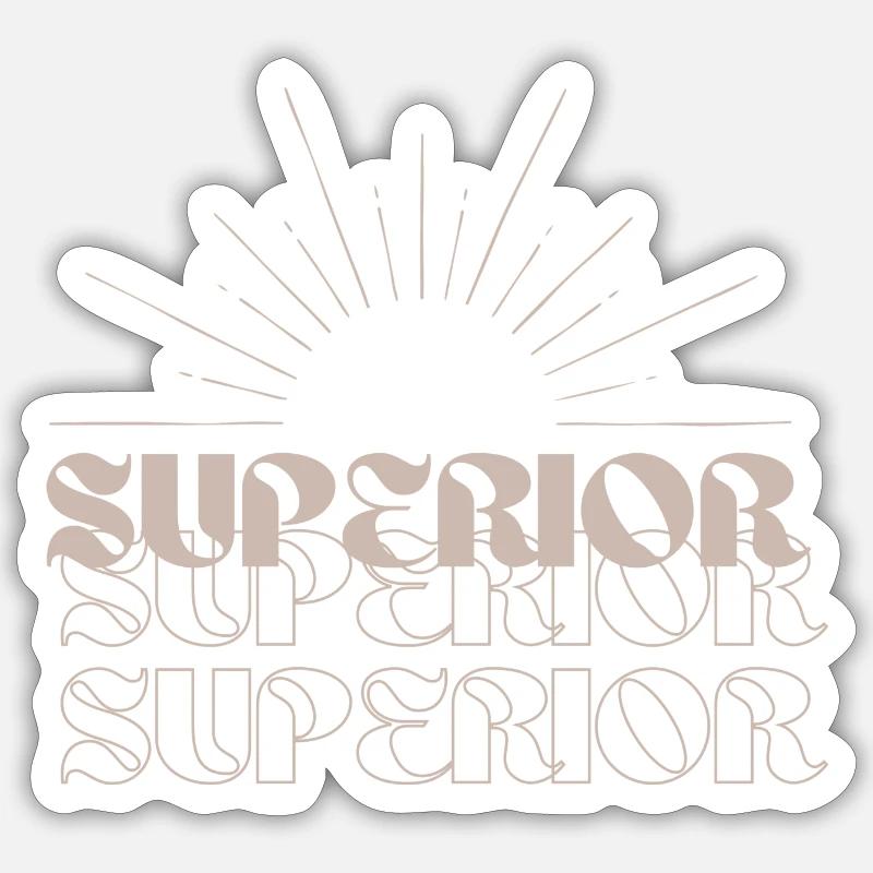 SUPERIOR DESIGN Sticker Größe S (10 x 10 cm)