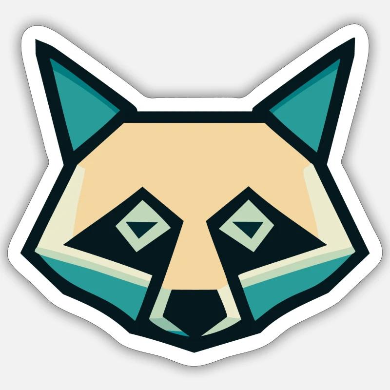 FoxyExpressions Sticker Größe S (10 x 10 cm)