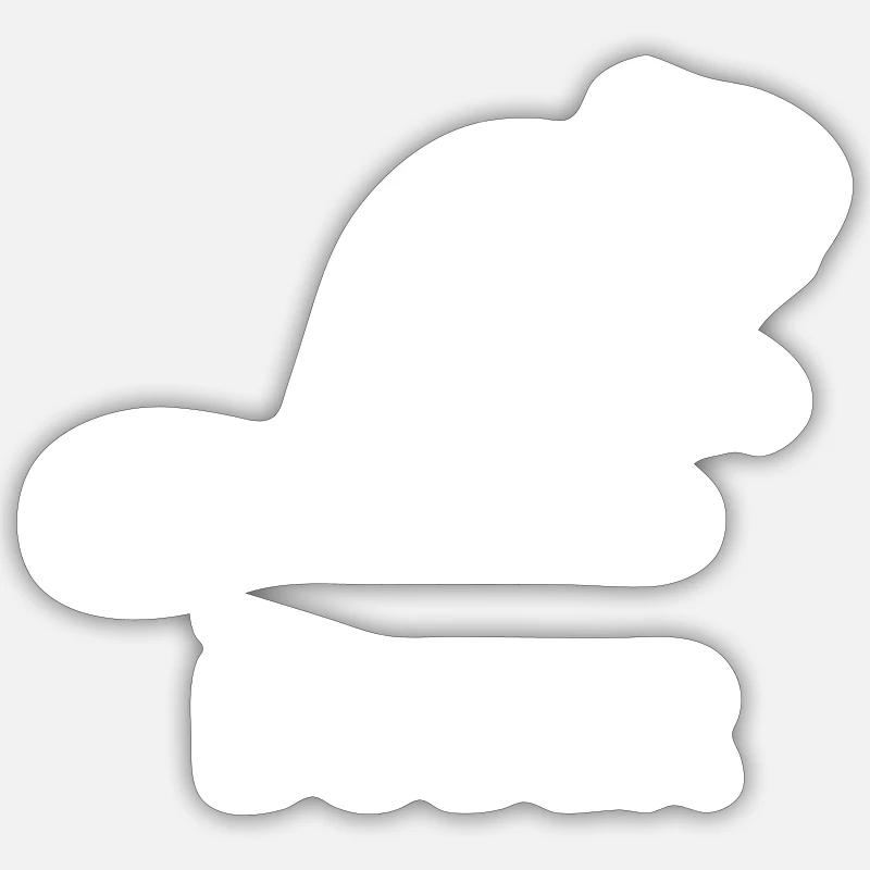 Bober Biber Sticker Größe S (10 x 10 cm)