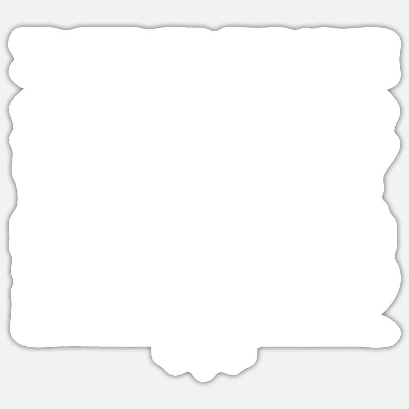 Conception d'anniversaire de voyage dans le temps vintage février 2005 - Sticker taille S (10 x 10 cm) - blanc mat