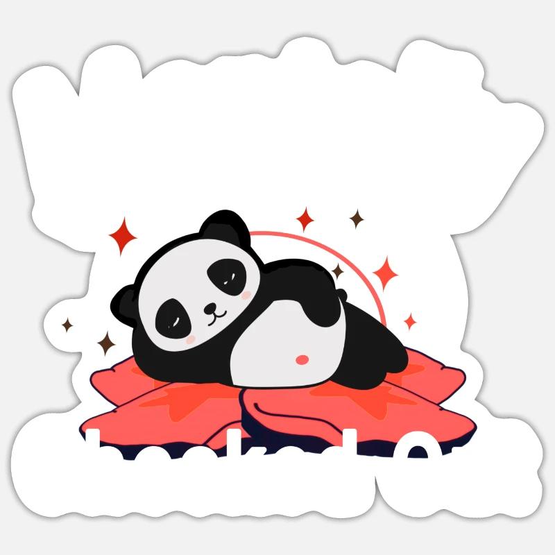 Mentally Checked Out - Sticker size S (10 x 10 cm) - white matte