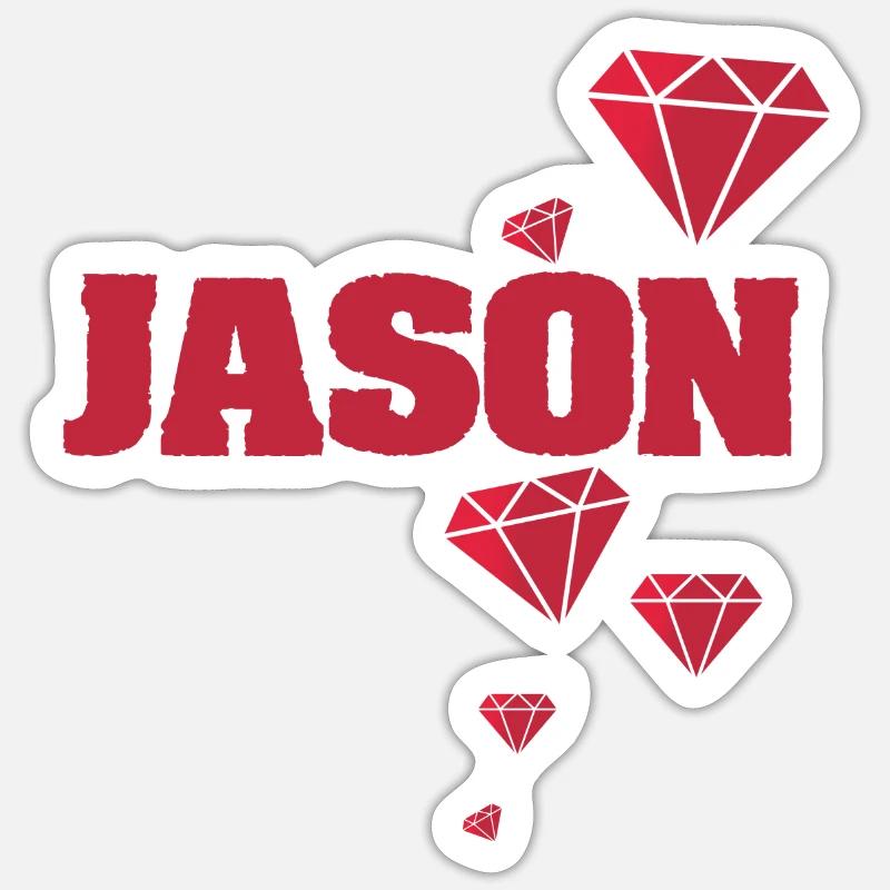 Gift for Jason Sticker size S (10 x 10 cm)