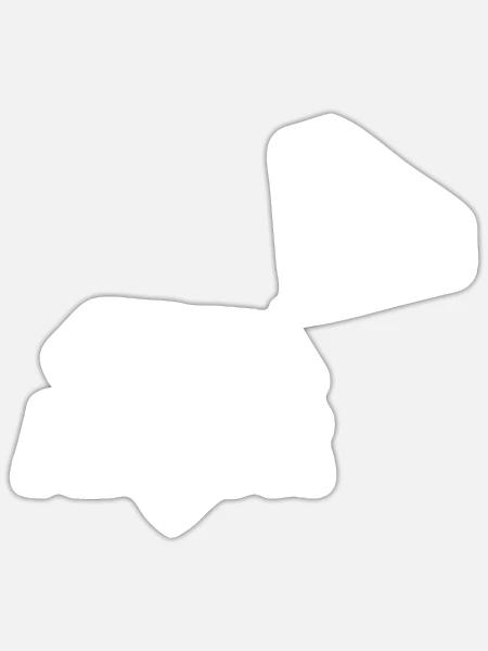 Artur als Kostbar - Sticker Größe S (10 x 10 cm) - Mattweiß