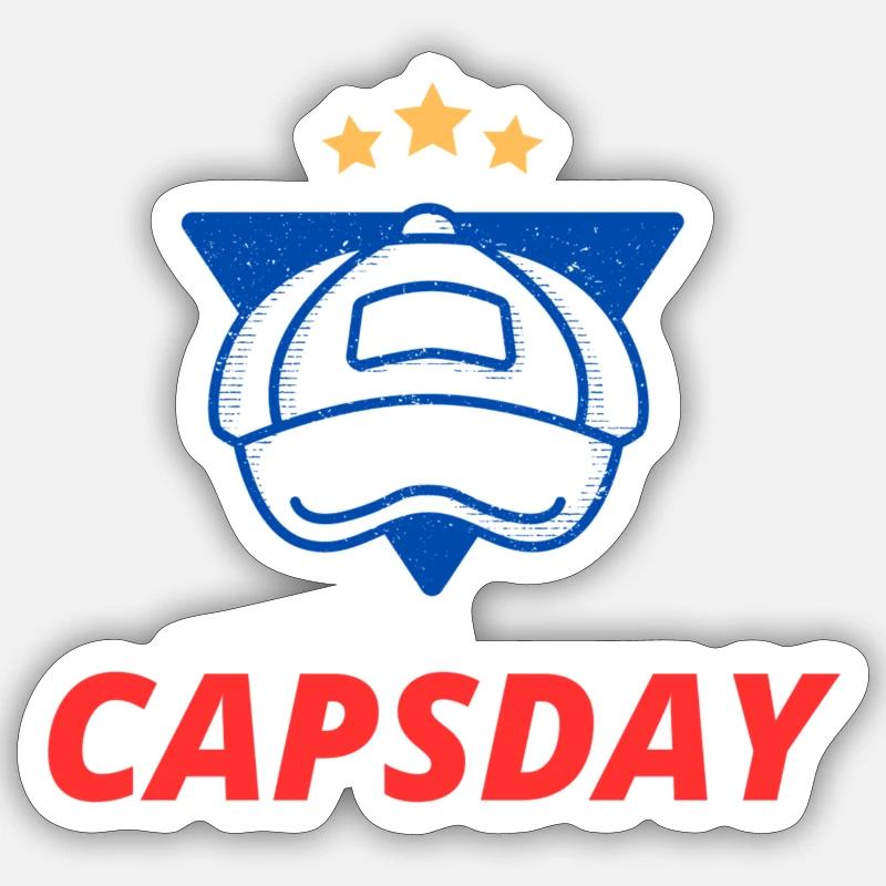CapsDay Sticker Größe S (10 x 10 cm)