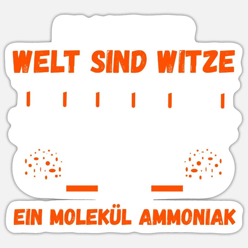 Chemist Science Physics Chemistry Sticker size S (10 x 10 cm)