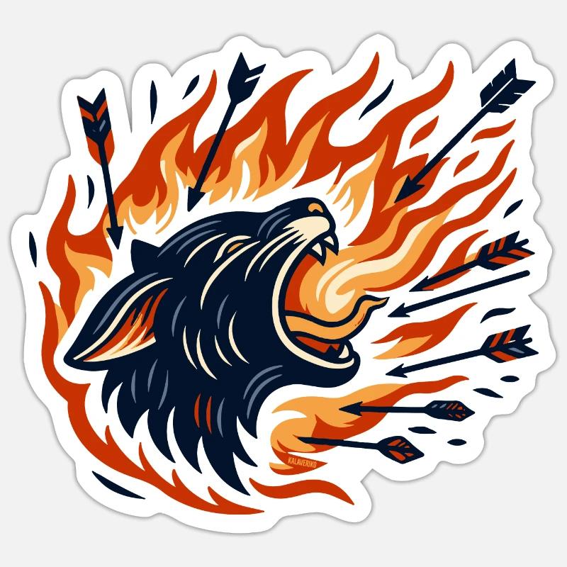 Sticker taille S (10 x 10 cm) - 