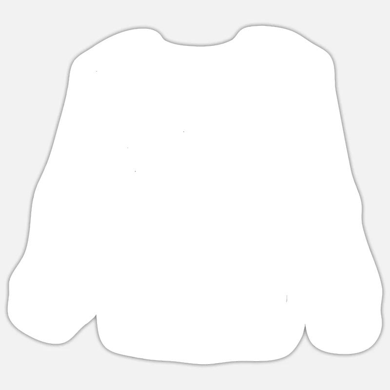 Pullover ausgeleihert Sticker Größe S (10 x 10 cm)