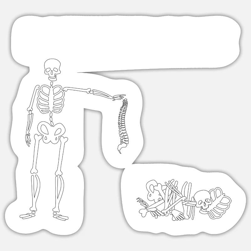 Ich halte dir den Rücken frei. Sticker Größe S (10 x 10 cm)