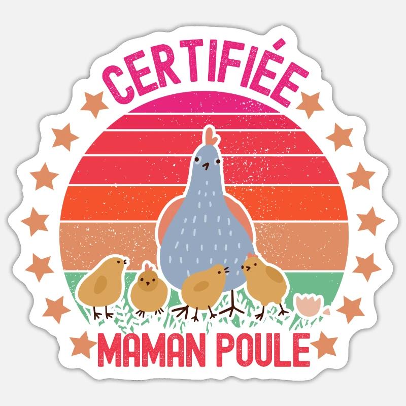 Sticker taille S (10 x 10 cm) - 