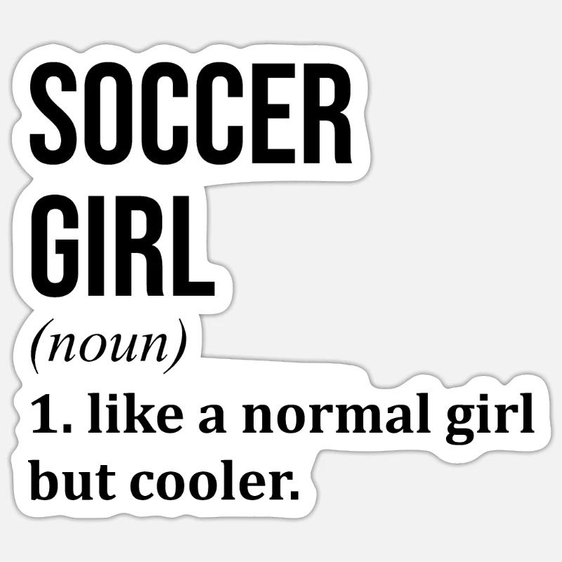 Soccer Sticker size S (10 x 10 cm)