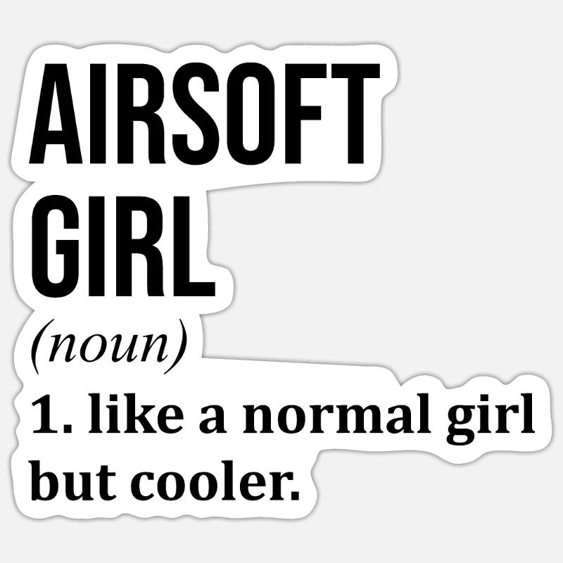 Airsoft Sticker size S (10 x 10 cm)