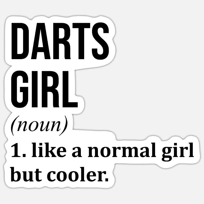 Darts Sticker Größe S (10 x 10 cm)