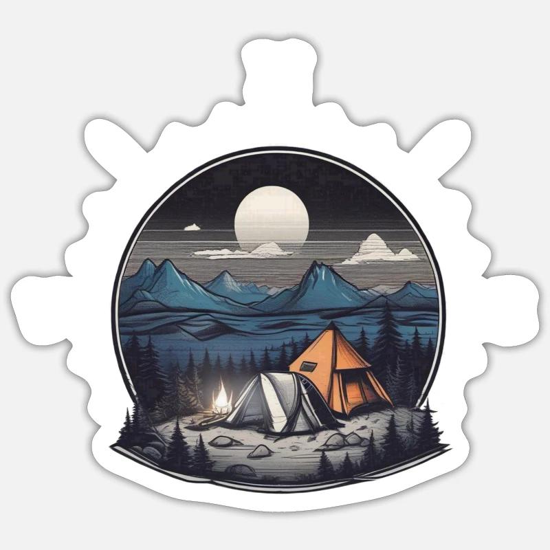 Abenteuer Sticker Größe S (10 x 10 cm)