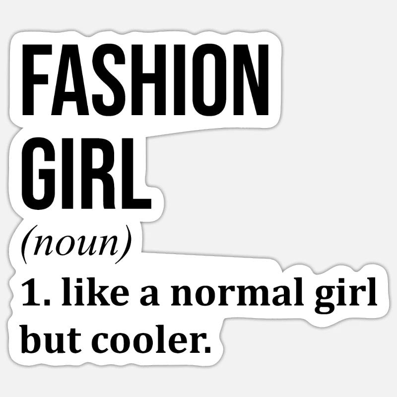 moda Sticker formato S (10 x 10 cm)