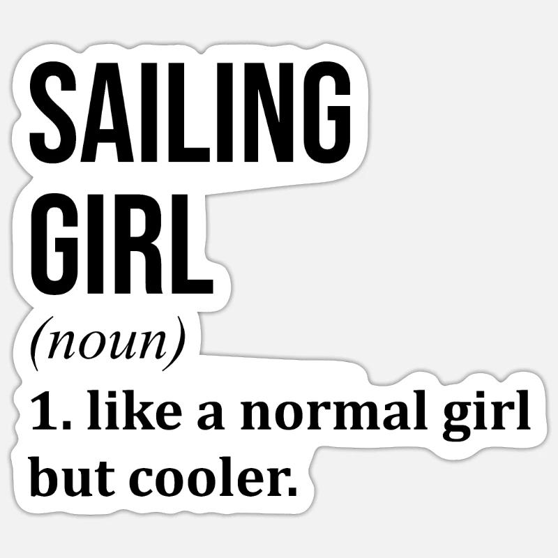navigation - Sticker taille S (10 x 10 cm) - blanc mat